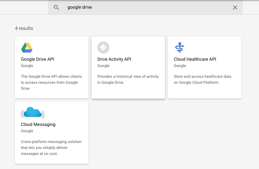 google drive api docs