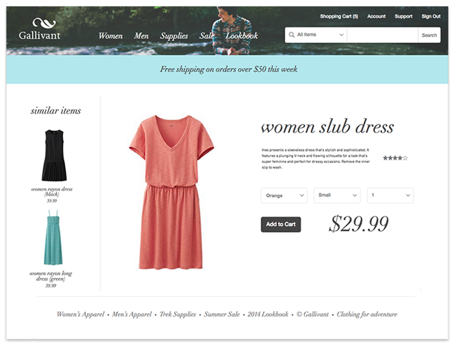 Product Page